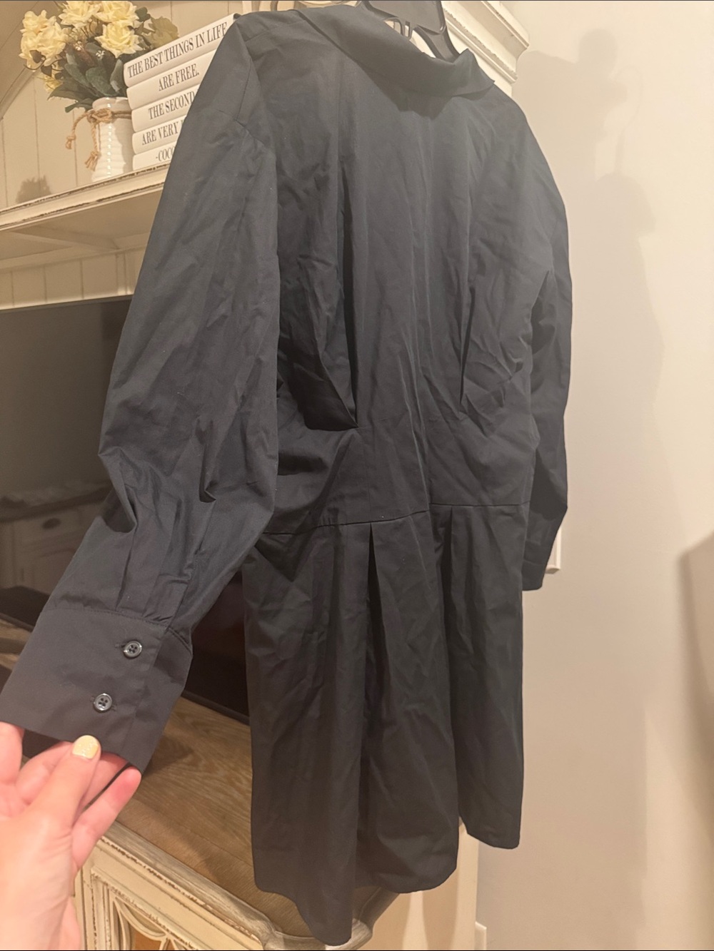 Abercrombie & Fitch long-sleeve shirt dress - Picture 6 of 6